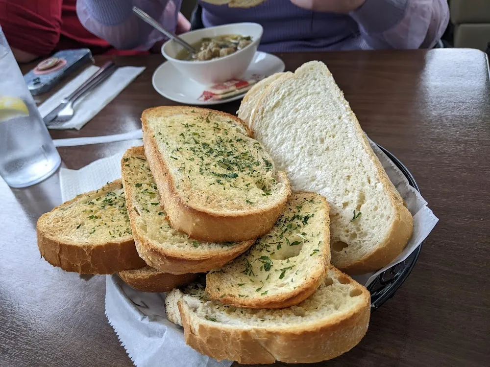Garlic Bread and Buttered Bread